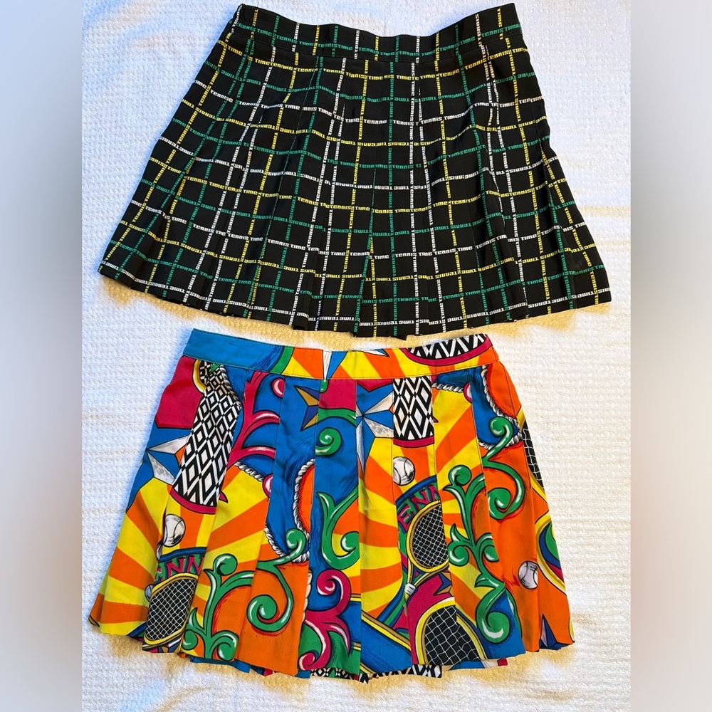 Tail -  Black and Multicolor Mini Skirt Set
